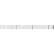 SHUMEE Drátěný plot s přírubami 1,8 × 25 m antracitový - Fence