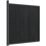 Shumee Plotový dílec WPC šedý 173 × 186 cm - Fence Panel