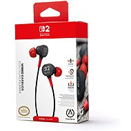 PowerA Wired Earbuds - Nintendo Switch 2, Black - Fej-/fülhallgató