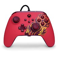 PowerA Advantage Wired Controller for Xbox Series X|S - Red Blaze - Gamepad