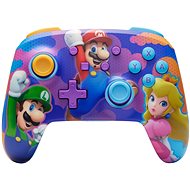 PowerA Enhanced Wireless Controller for Nintendo Switch - Super Mario colour Splash Heroes - Gamepad