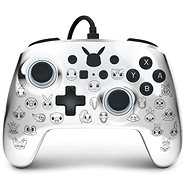 PowerA Enhanced Wired Controller for Nintendo Switch - Pikachu Black & Silver - Gamepad