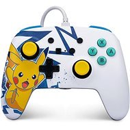 PowerA Enhanced Wired Controller for Nintendo Switch – Pikachu High Voltage - Gamepad