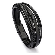Predator Q1 Thistle - men's bracelets, black - Bracelet
