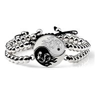 Wrap Q1 Beaded Bracelet Yin Yang -10-4 - Bracelet