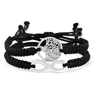 Wrap Q1 Ladies beaded wrap bracelet infinity / tree of life XHB 27 - Bracelet