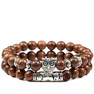 Predator Q1 Men's bracelet owl 2 pcs 19cm XHB 32 - Bracelet