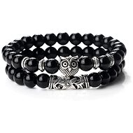 Predator Q1 Men's bracelet owl 2 pcs 19cm XHB 33 - Bracelet
