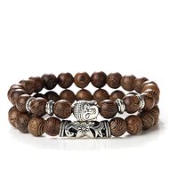 Predator Q1 Men's Bracelet Buddha 2 pcs 21cm XHB 36 - Bracelet