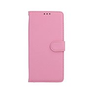 TopQ Pouzdro Vivo Y35 knížkové světle růžové s přezkou 89607 - Phone Case
