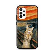 TopQ Kryt Samsung A23 5G Scared Cat 89344 - Phone Cover
