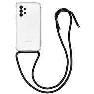 TopQ Cover Samsung A23 5G with black cord transparent 87115 - Phone Cover