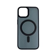 TopQ Kryt Magnetic Carbon iPhone 14 pevný tmavý 87011 - Phone Cover