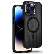 TopQ Kryt Magnetic Carbon iPhone 13 Pro Max pevný tmavý 87009 - Phone Cover
