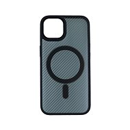 TopQ Cover Magnetic Carbon iPhone 13 hard dark 86989 - Phone Cover