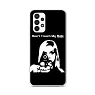 TopQ Kryt Samsung A23 5G Don't Touch Gun 86952 - Phone Cover