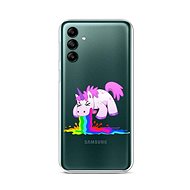 TopQ Kryt Samsung A04s Rainbow Splash 86865 - Phone Cover
