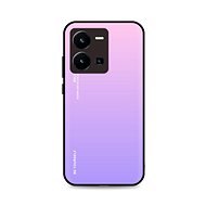 TopQ Kryt LUXURY Vivo Y35 pevný duhový růžový 86180 - Phone Cover