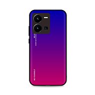 TopQ Kryt LUXURY Vivo Y35 pevný duhový fialový 86175 - Phone Cover