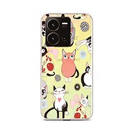TopQ Kryt Vivo Y35 Cats 2 86072 - Phone Cover