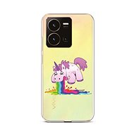 TopQ Kryt Vivo Y35 Rainbow Splash 86062 - Phone Cover