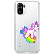 TopQ Kryt Xiaomi Redmi Note 10S Flying Unicorn 85987 - Phone Cover