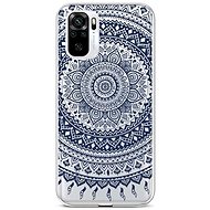 TopQ Kryt Xiaomi Redmi Note 10S Navy Mandala 85983 - Phone Cover