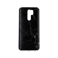 TopQ Kryt STYLE Xiaomi Redmi 9 Mramor černý 85936 - Phone Cover