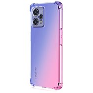 TopQ Kryt Realme 9 Pro+ Shock duhový modro-růžový 85561 - Phone Cover