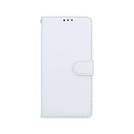 TopQ Pouzdro Vivo Y35 knížkové bílé s přezkou 85328 - Phone Cover