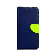TopQ Pouzdro Vivo Y35 knížkové modré 85322 - Phone Cover