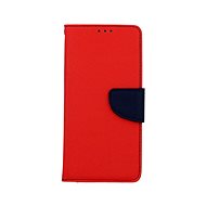 TopQ Pouzdro Vivo Y35 knížkové červené 85320 - Phone Cover