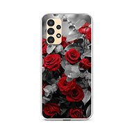 TopQ Kryt Samsung A13 Červené růže mix 85283 - Phone Cover