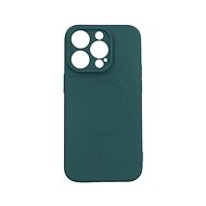 TopQ Cover iPhone 14 Pro with MagSafe dark green 85076 - Phone Cover