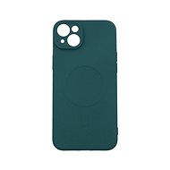 TopQ Kryt iPhone 14 Plus s MagSafe tmavě zelený 85055 - Phone Cover