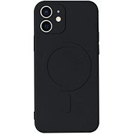TopQ Kryt iPhone 12 Mini s MagSafe čierny 84987 - Kryt na mobil