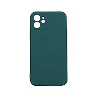 TopQ Kryt iPhone 12 s MagSafe tmavě zelený 84985 - Phone Cover