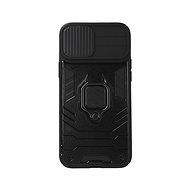 TopQ Kryt iPhone 14 Plus odolný Ring Lens černý 84926 - Phone Cover