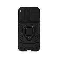 TopQ Kryt iPhone 14 Pro odolný Ring Lens černý 84925 - Phone Cover
