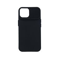 TopQ Kryt Camshield Soft iPhone 14 černý 84839 - Phone Cover
