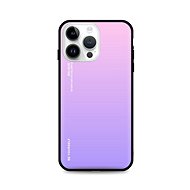 TopQ Kryt LUXURY iPhone 14 Pro Max pevný duhový růžový 84775 - Phone Cover