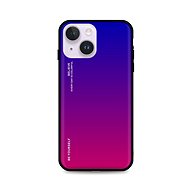TopQ Kryt LUXURY iPhone 14 Plus pevný duhový fialový 84632 - Phone Cover