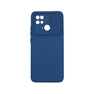 TopQ Kryt Camshield Soft Xiaomi Redmi 10C tmavě modrý 84511 - Phone Case