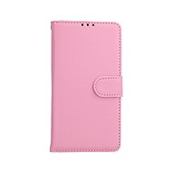 TopQ Pouzdro iPhone 14 knížkové světle růžové s přezkou 84476 - Phone Cover