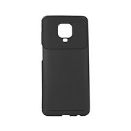 TopQ Kryt Carbon Elite Xiaomi Redmi Note 9 Pro černý 84198 - Phone Cover