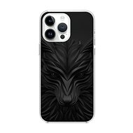 TopQ Kryt iPhone 14 Pro Max Černý vlk 82521 - Phone Cover