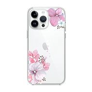 TopQ Kryt iPhone 14 Pro Max Violet Blossom 82519 - Phone Cover