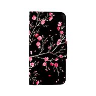 TopQ Pouzdro Samsung A40 knížkové Noční květy 81014 - Phone Cover