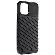 TopQ Kryt Thunder iPhone 12 černý 76594 - Phone Cover