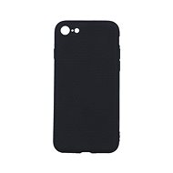 TopQ Kryt Liquid Air iPhone SE 2022 černý 76446 - Phone Cover